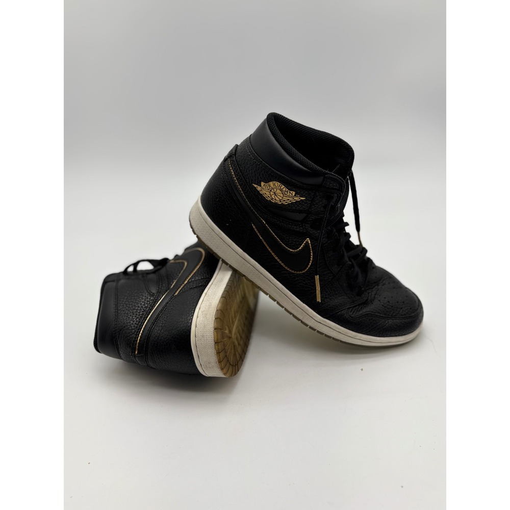 Nike Air Jordan 1 Retro High OG City of Flight Black Gold 555088-031 Mens 10